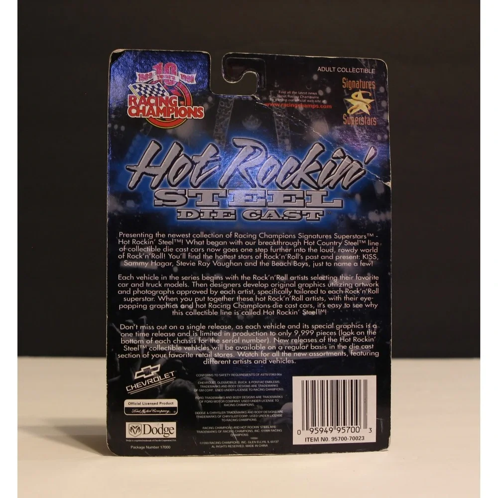 Racing Champions Queen A Night at the Opera Diecast Van Hot Rockin' Steel 99' T
